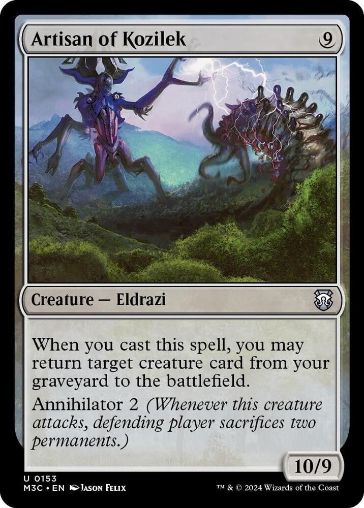 Artisan of Kozilek (Ripple Foil) [Commander: Modern Horizons 3] 153
