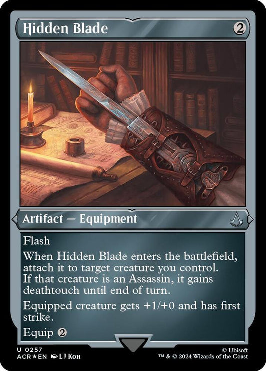 Hidden Blade (Foil Etched) [Universes Beyond: Assassin's Creed] 257