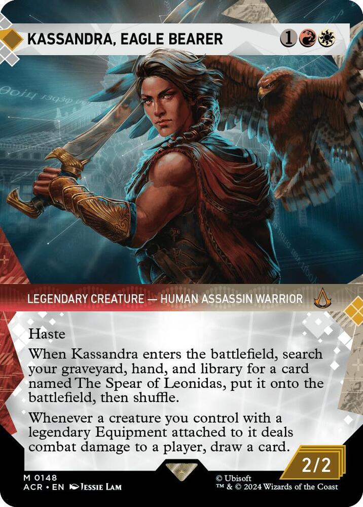 Kassandra, Eagle Bearer (Showcase) [Universes Beyond: Assassin's Creed] 148