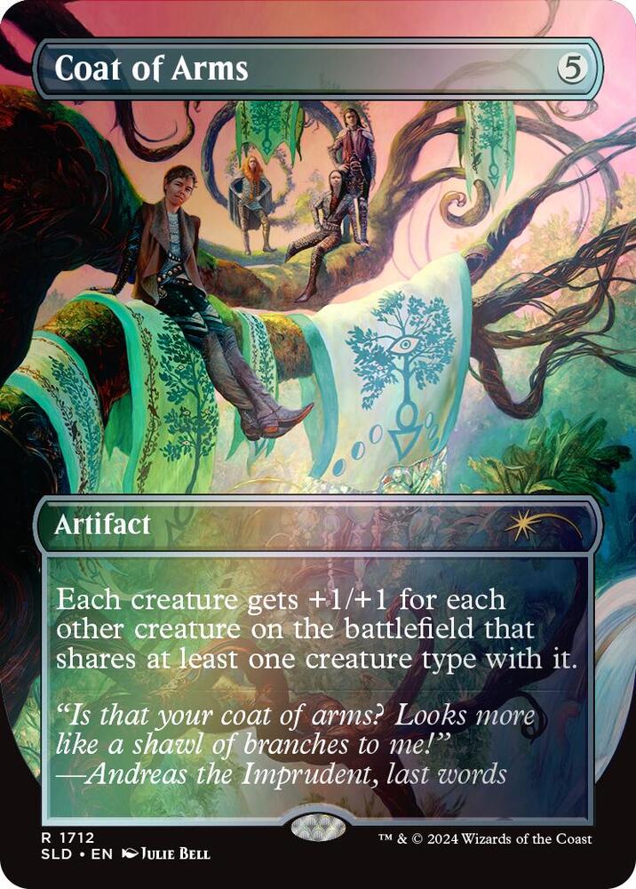 Coat of Arms (1712) (Rainbow Foil) [Secret Lair Drop Series] 1712