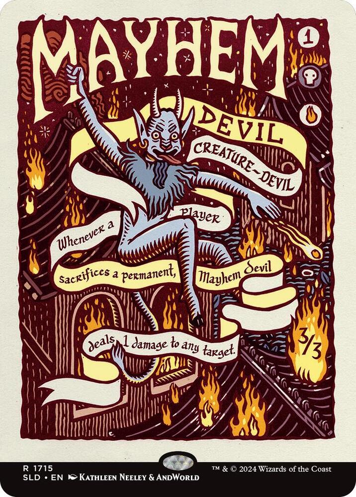 Mayhem Devil [Secret Lair Drop Series] 1715