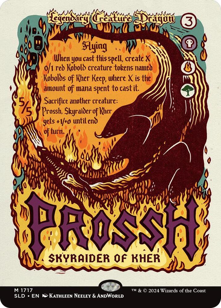 Prossh, Skyraider of Kher [Secret Lair Drop Series] 1717