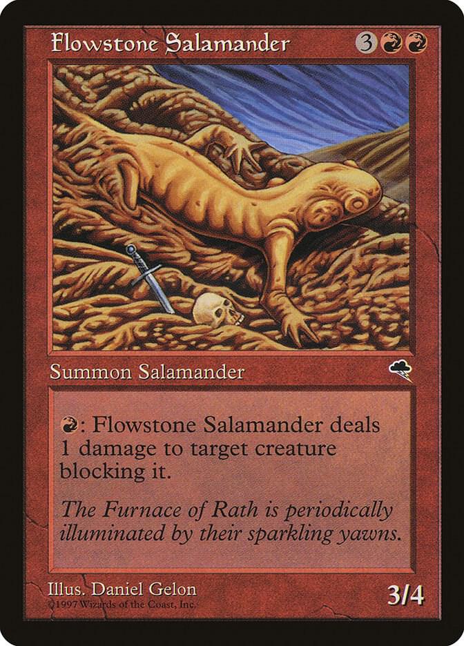 Flowstone Salamander [Tempest] 175