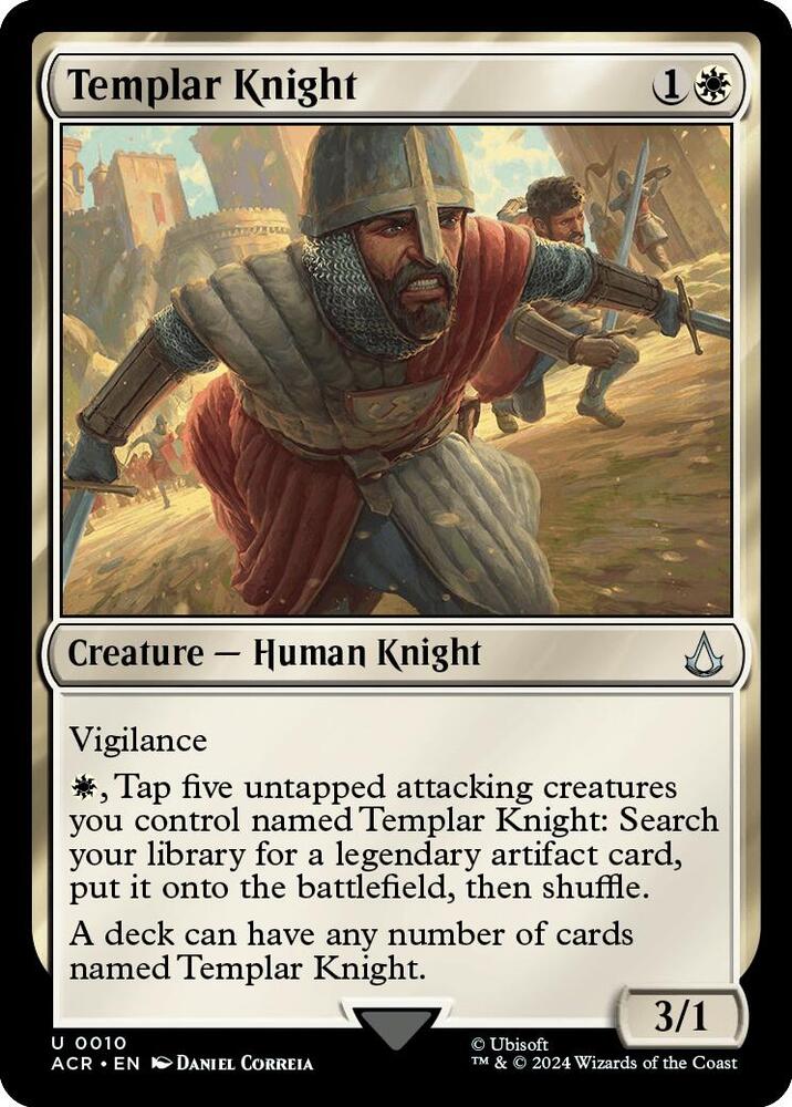 Templar Knight [Universes Beyond: Assassin's Creed] 10