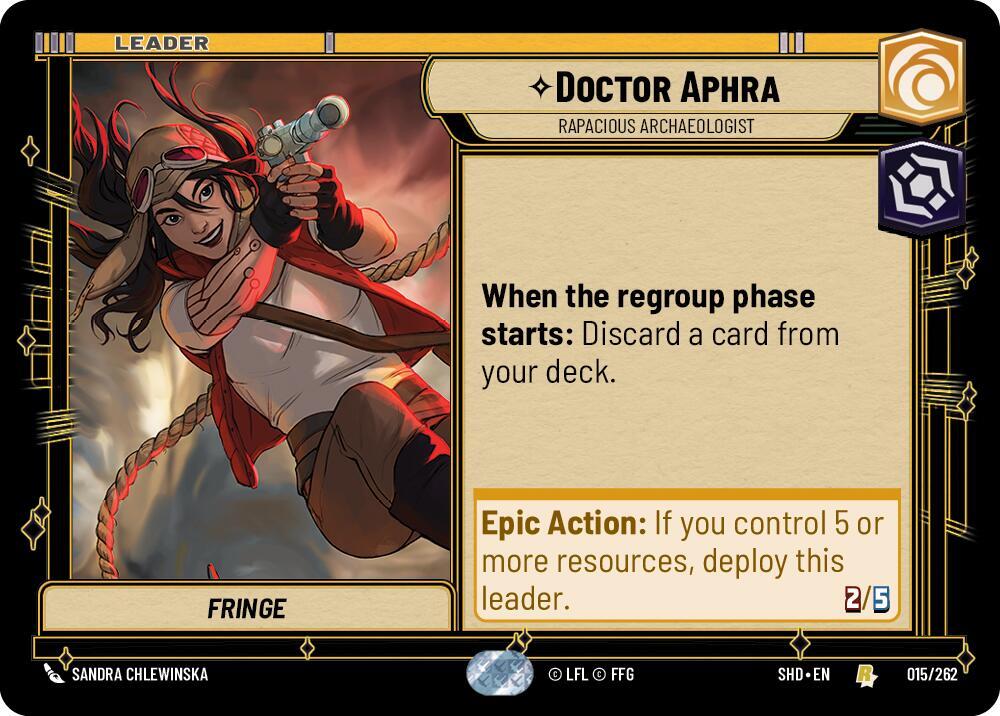 Doctor Aphra - Rapacious Archaeologist [Shadows of the Galaxy] 015/262