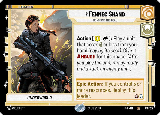 Fennec Shand - Honoring the Deal [Shadows of the Galaxy] 016/262
