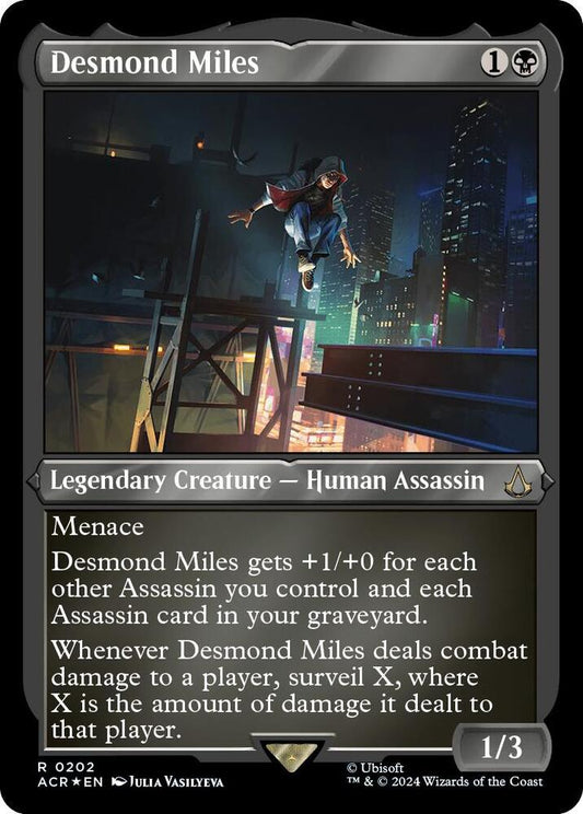 Desmond Miles (Foil Etched) [Universes Beyond: Assassin's Creed] 202