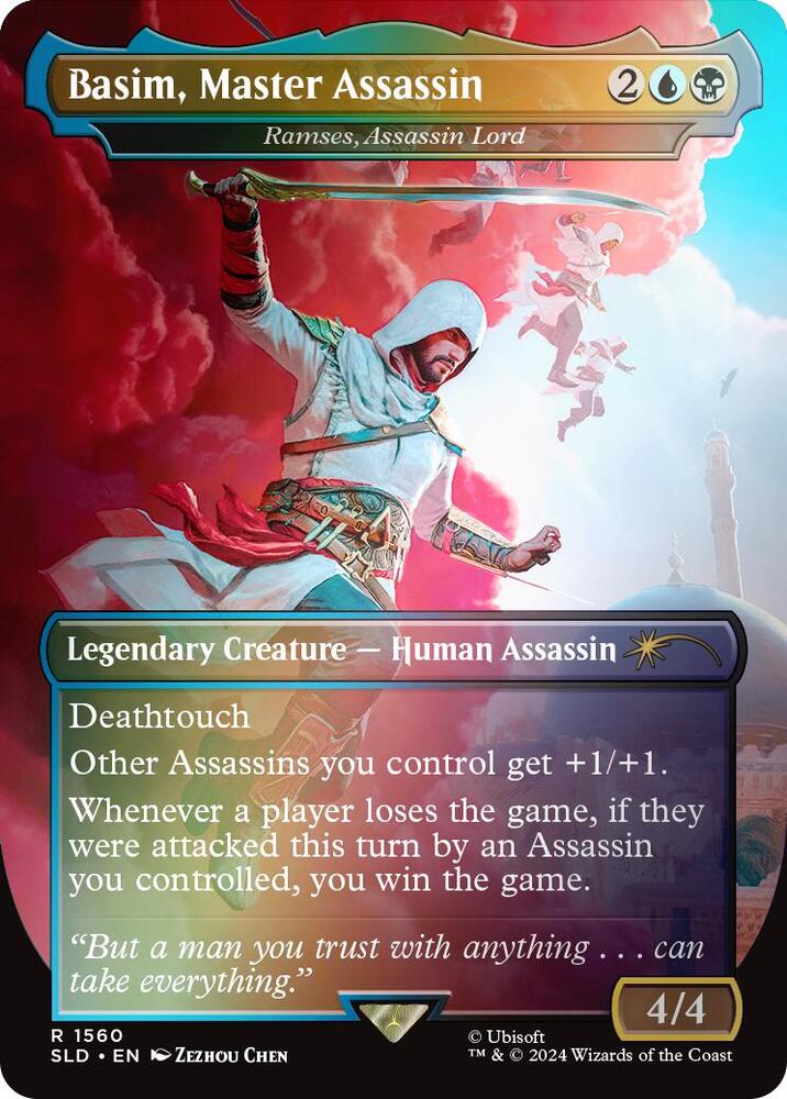 Basim, Master Assassin - Ramses, Assassin Lord (Rainbow Foil) [Secret Lair Drop Series] 1560