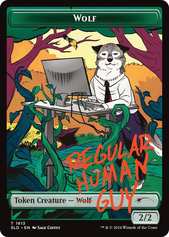 Wolf Token [Secret Lair Drop Series] 1613