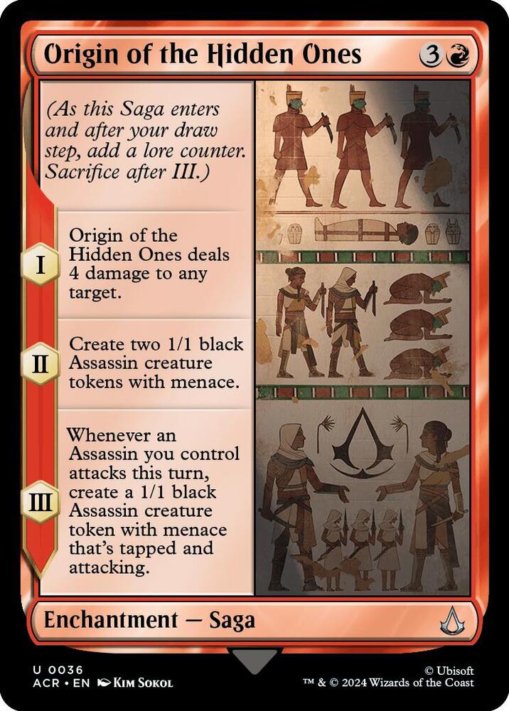 Origin of the Hidden Ones [Universes Beyond: Assassin's Creed] 36