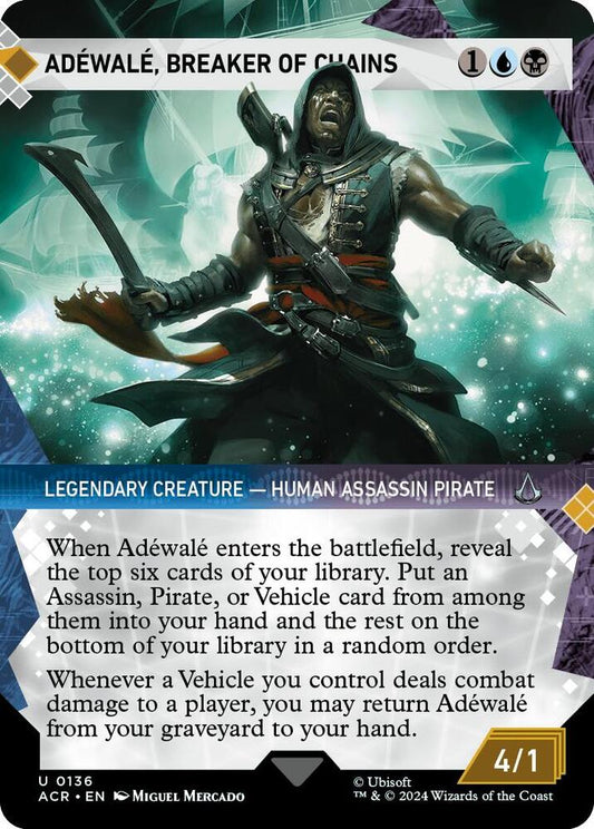 Adewale, Breaker of Chains (Showcase) [Universes Beyond: Assassin's Creed] 136
