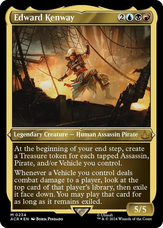 Edward Kenway (Foil Etched) [Universes Beyond: Assassin's Creed] 234