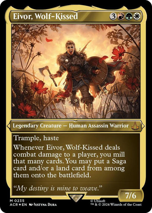 Eivor, Wolf-Kissed (Foil Etched) [Universes Beyond: Assassin's Creed] 235