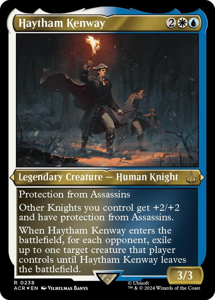 Haytham Kenway (Foil Etched) [Universes Beyond: Assassin's Creed] 238