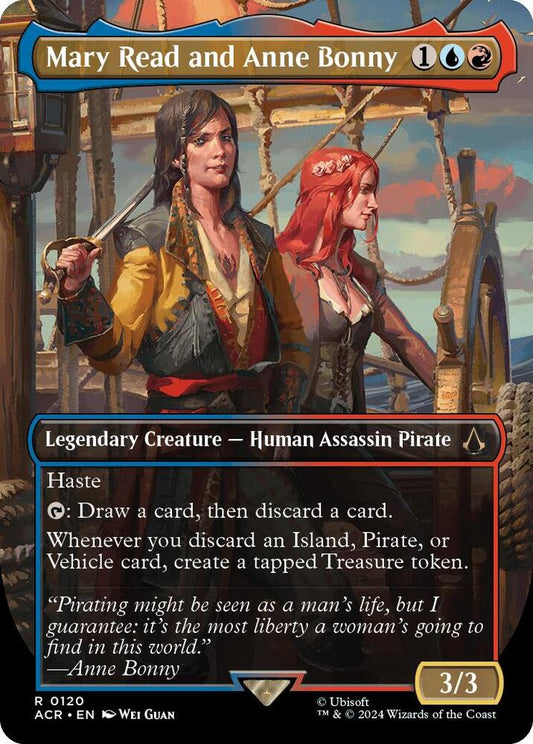 Mary Read and Anne Bonny (Borderless) [Universes Beyond: Assassin's Creed] 120