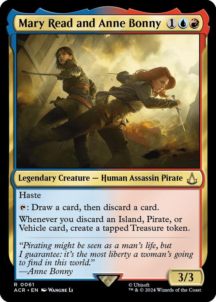 Mary Read and Anne Bonny [Universes Beyond: Assassin's Creed] 61
