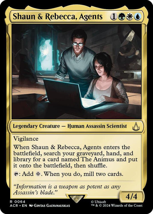 Shaun & Rebecca, Agents [Universes Beyond: Assassin's Creed] 64