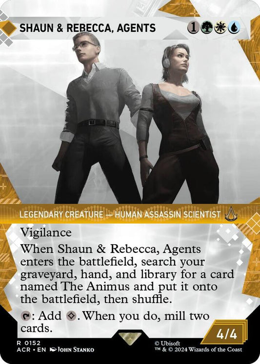 Shaun & Rebecca, Agents (Showcase) [Universes Beyond: Assassin's Creed] 152