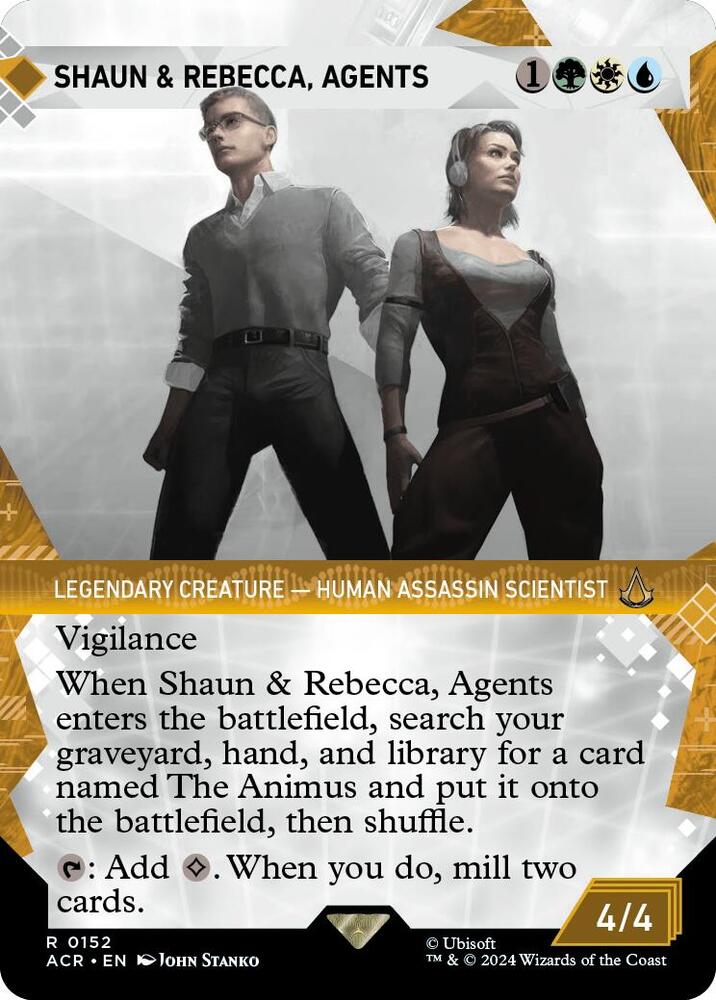 Shaun & Rebecca, Agents (Showcase) [Universes Beyond: Assassin's Creed] 152