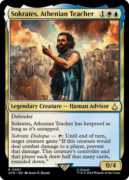 Sokrates, Athenian Teacher [Universes Beyond: Assassin's Creed] 67