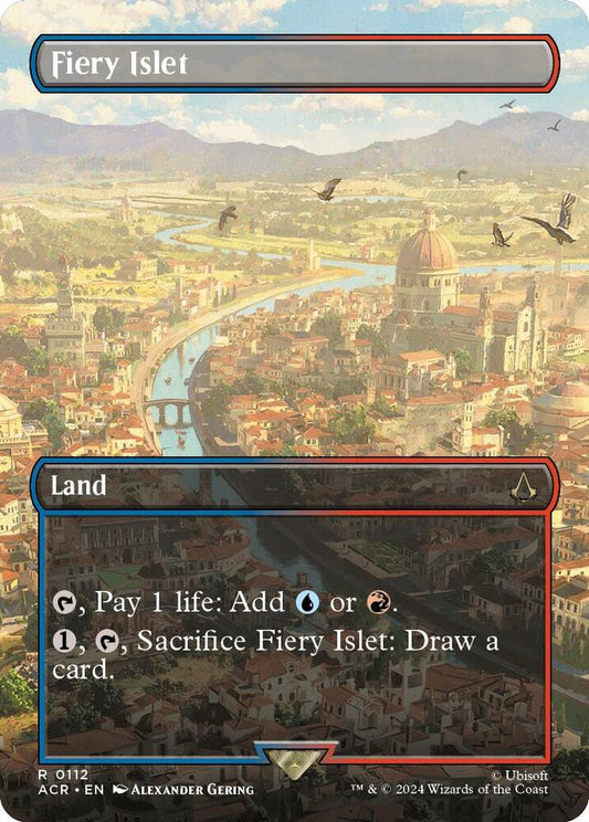 Fiery Islet (Borderless) [Universes Beyond: Assassin's Creed] 112