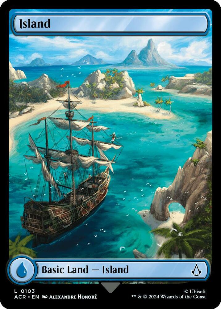 Island (0103) [Universes Beyond: Assassin's Creed] 103