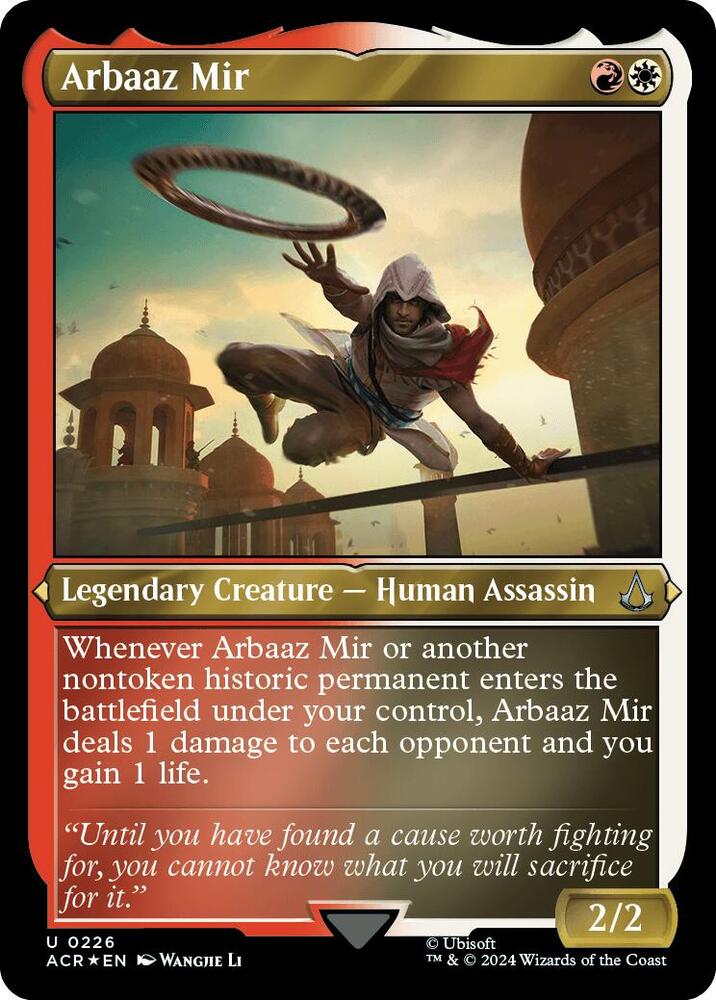 Arbaaz Mir (Foil Etched) [Universes Beyond: Assassin's Creed] 226