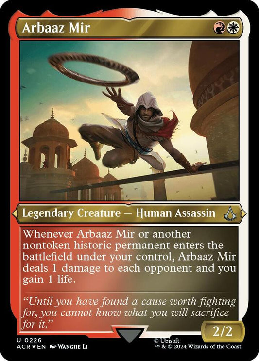 Arbaaz Mir (Foil Etched) [Universes Beyond: Assassin's Creed] 226