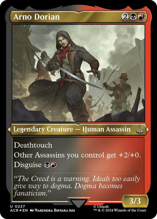 Arno Dorian (Foil Etched) [Universes Beyond: Assassin's Creed] 227