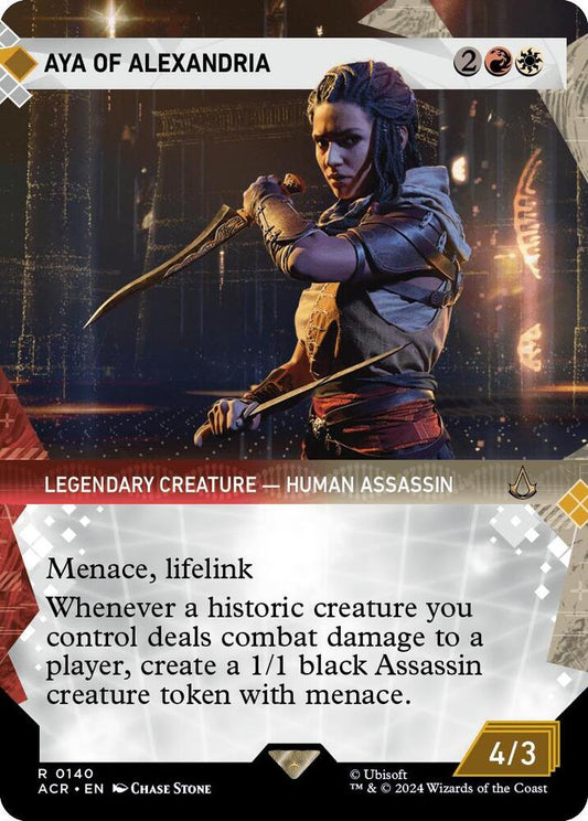 Aya of Alexandria (Showcase) [Universes Beyond: Assassin's Creed] 140