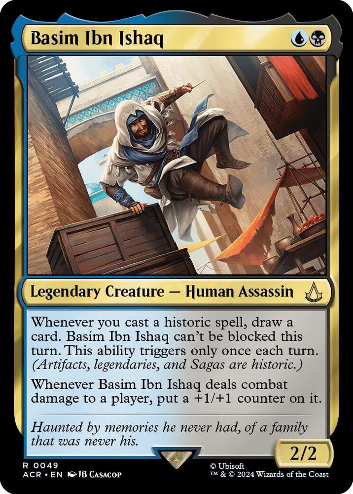 Basim Ibn Ishaq [Universes Beyond: Assassin's Creed] 49