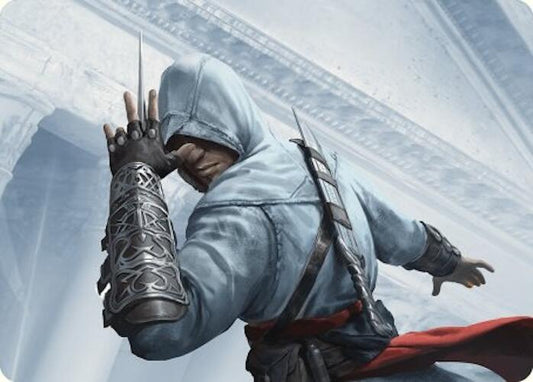 Altair Ibn-La'Ahad Art Card [Art Series: Universes Beyond: Assassin's Creed] 15