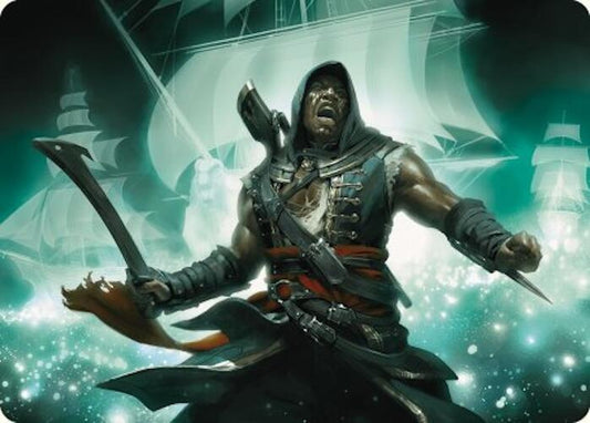 Adewale, Breaker of Chains Art Card [Art Series: Universes Beyond: Assassin's Creed] 14