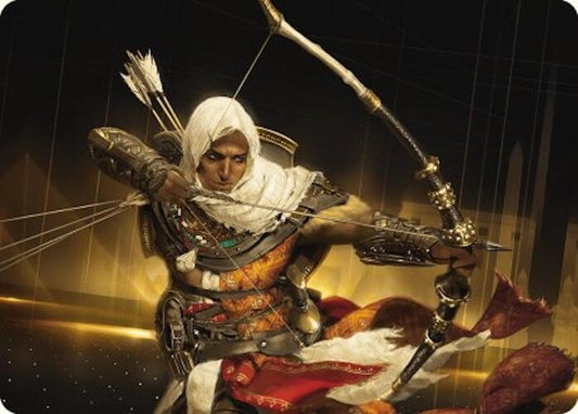 Bayek of Siwa Art Card [Art Series: Universes Beyond: Assassin's Creed] 16