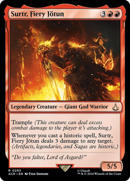 Surtr, Fiery Jötun [Universes Beyond: Assassin's Creed] 293