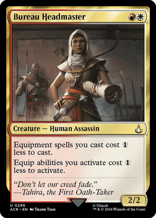 Bureau Headmaster [Universes Beyond: Assassin's Creed] 296