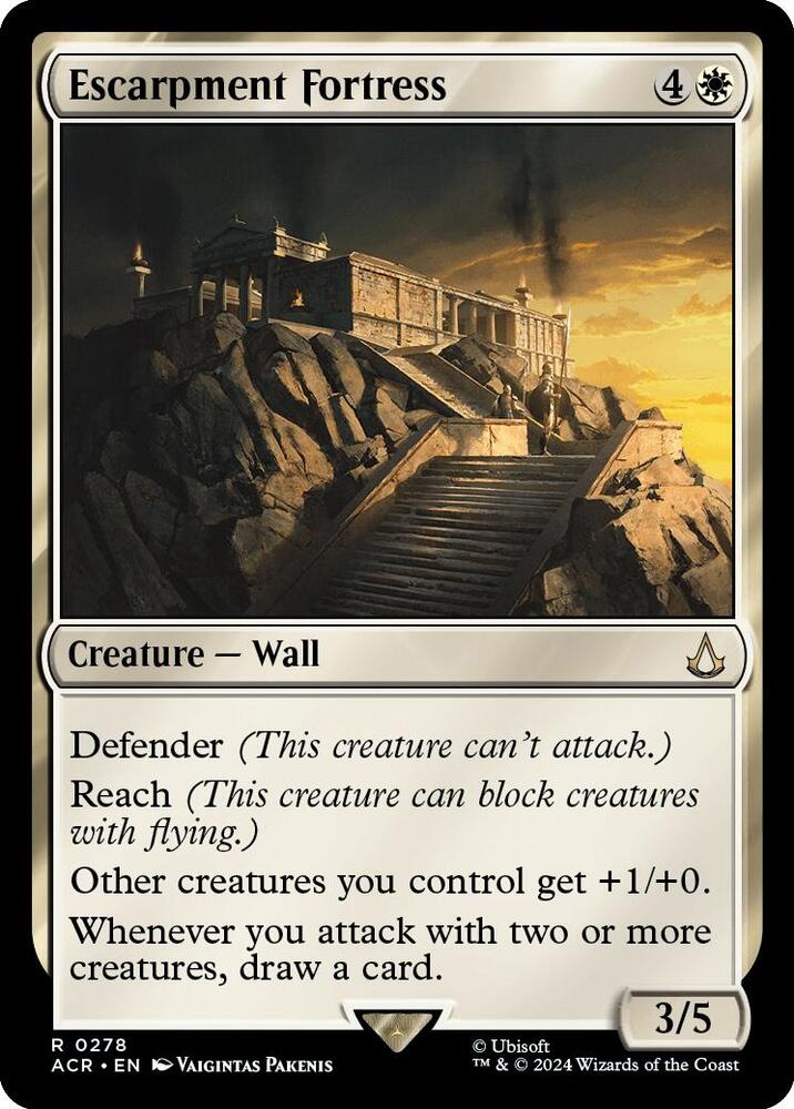 Escarpment Fortress [Universes Beyond: Assassin's Creed] 278