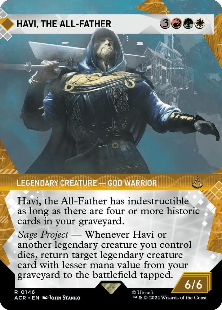 Havi, the All-Father (Showcase) [Universes Beyond: Assassin's Creed] 146