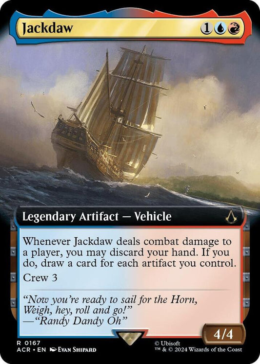 Jackdaw (Extended Art) [Universes Beyond: Assassin's Creed] 167
