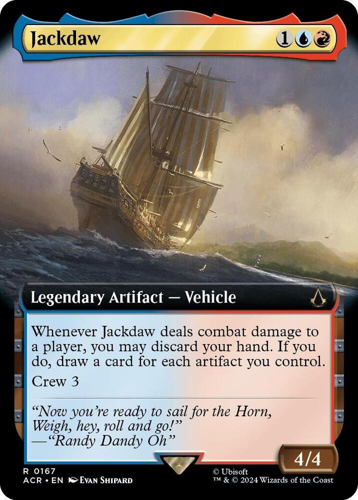 Jackdaw (Extended Art) [Universes Beyond: Assassin's Creed] 167