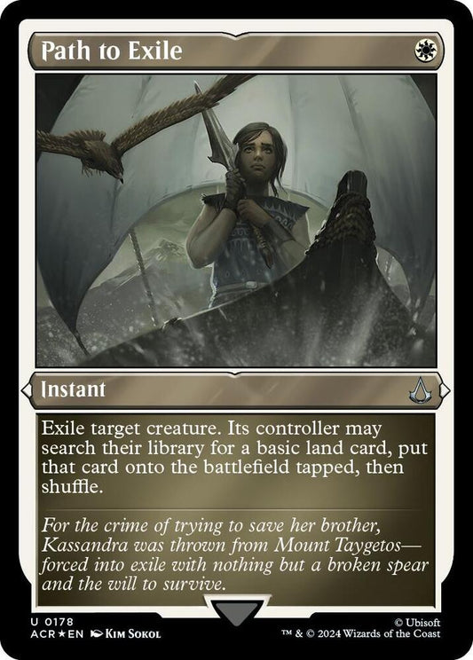 Path to Exile (Foil Etched) [Universes Beyond: Assassin's Creed] 178