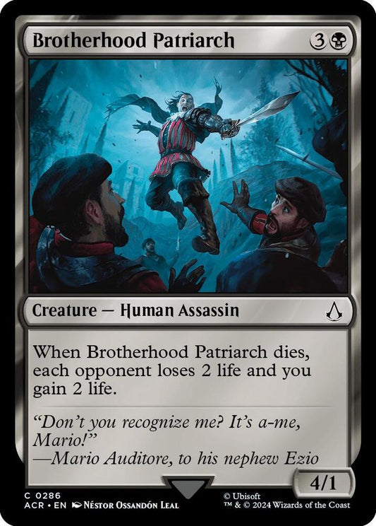 Brotherhood Patriarch [Universes Beyond: Assassin's Creed] 286
