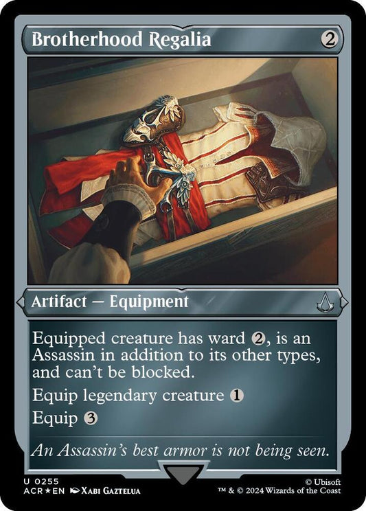 Brotherhood Regalia (Foil Etched) [Universes Beyond: Assassin's Creed] 255