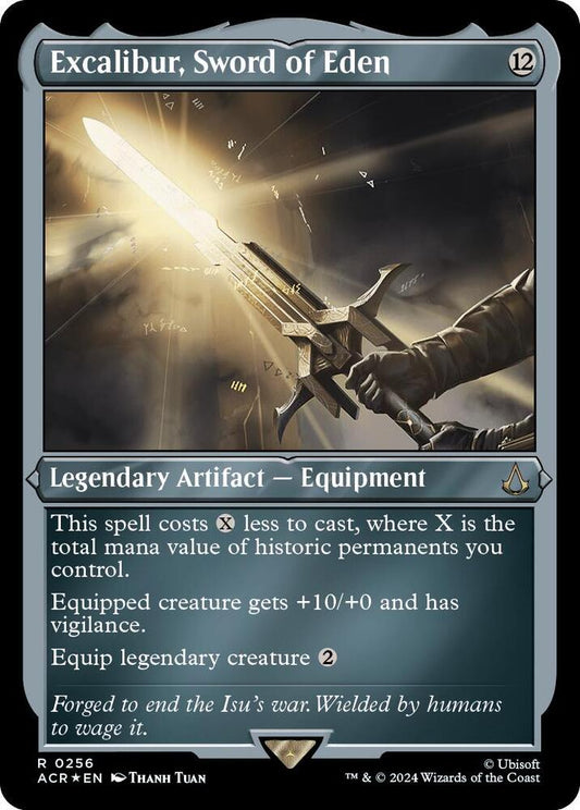 Excalibur, Sword of Eden (Foil Etched) [Universes Beyond: Assassin's Creed] 256