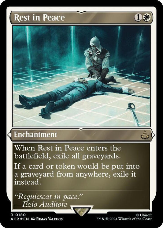 Rest in Peace (Foil Etched) [Universes Beyond: Assassin's Creed] 180