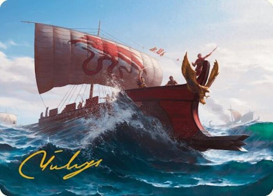 Adrestia Art Card (Gold-Stamped Signature) [Art Series: Universes Beyond: Assassin's Creed] 8