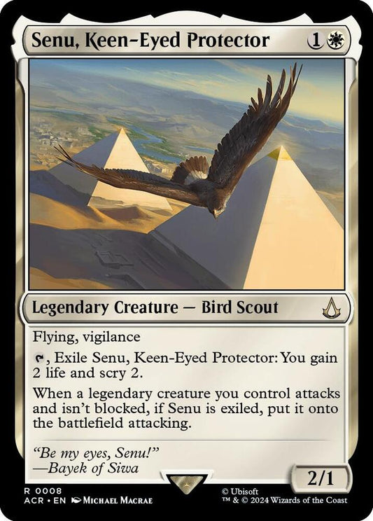 Senu, Keen-Eyed Protector [Universes Beyond: Assassin's Creed] 8