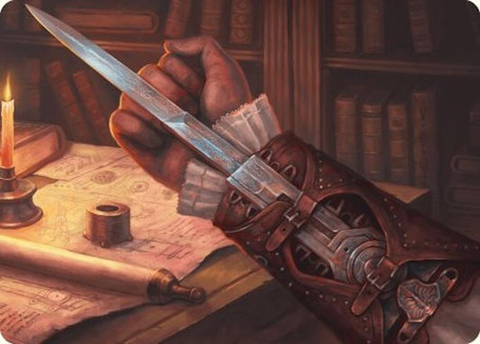 Hidden Blade Art Card [Art Series: Universes Beyond: Assassin's Creed] 9