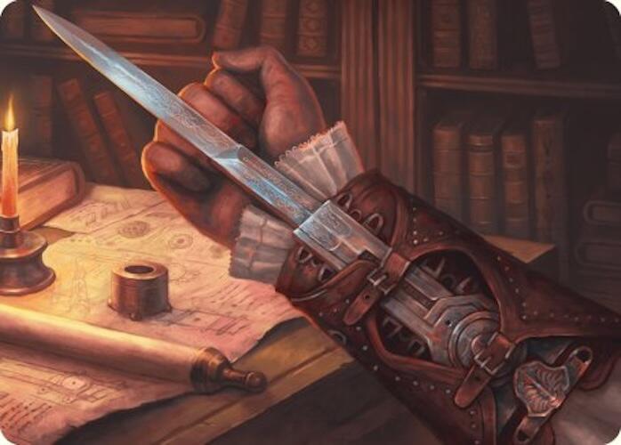 Hidden Blade Art Card [Art Series: Universes Beyond: Assassin's Creed] 9