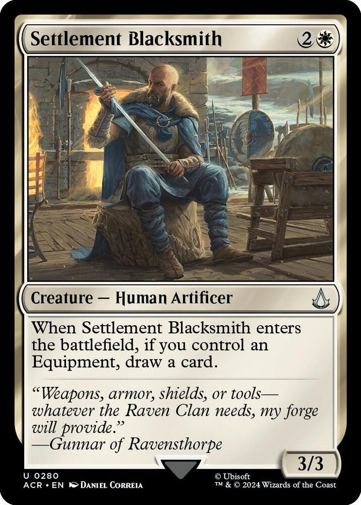Settlement Blacksmith [Universes Beyond: Assassin's Creed] 280